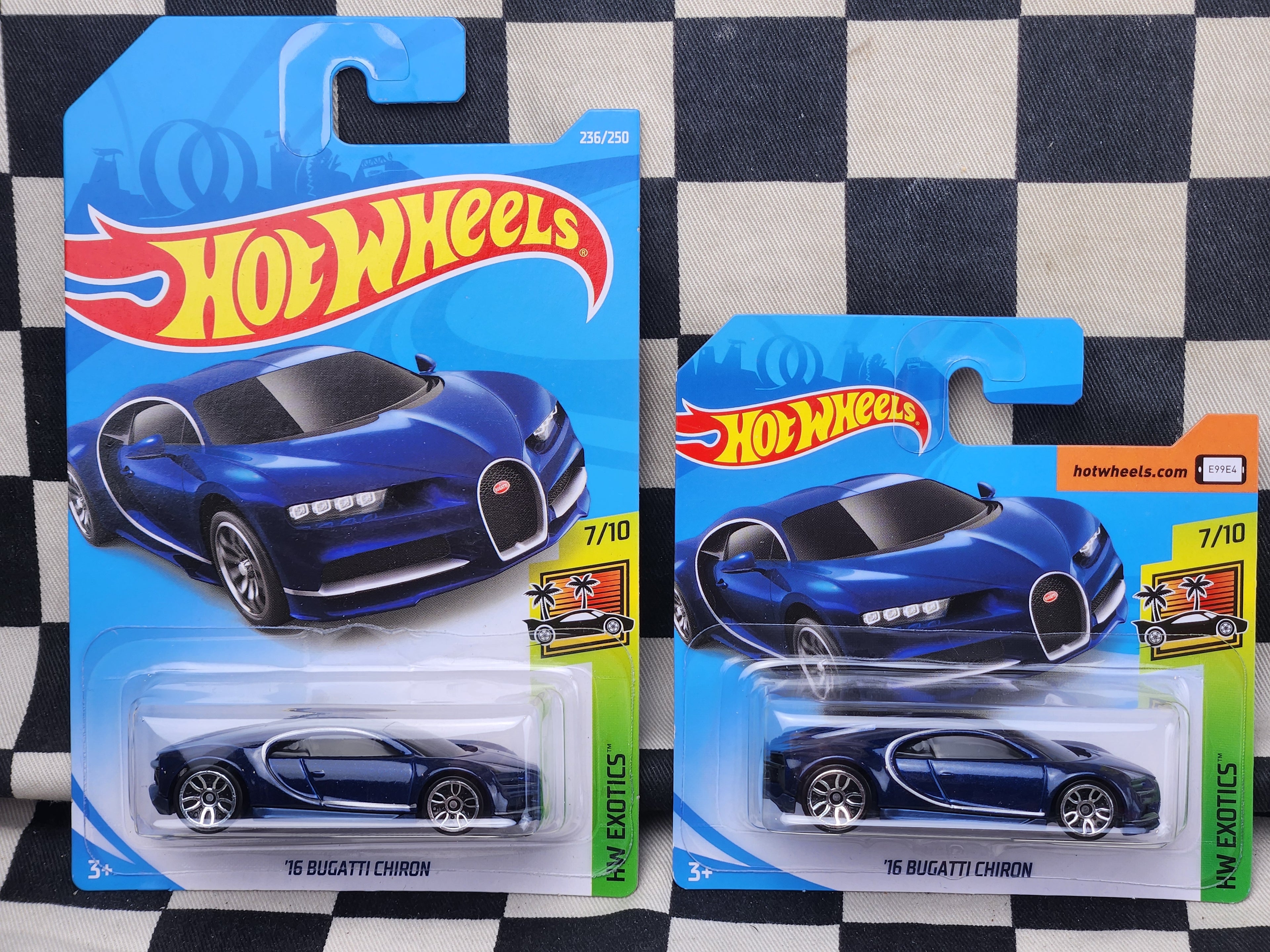 Hot Wheels 2019 Exotics 16 Bugatti Chiron Blue Your Choice of