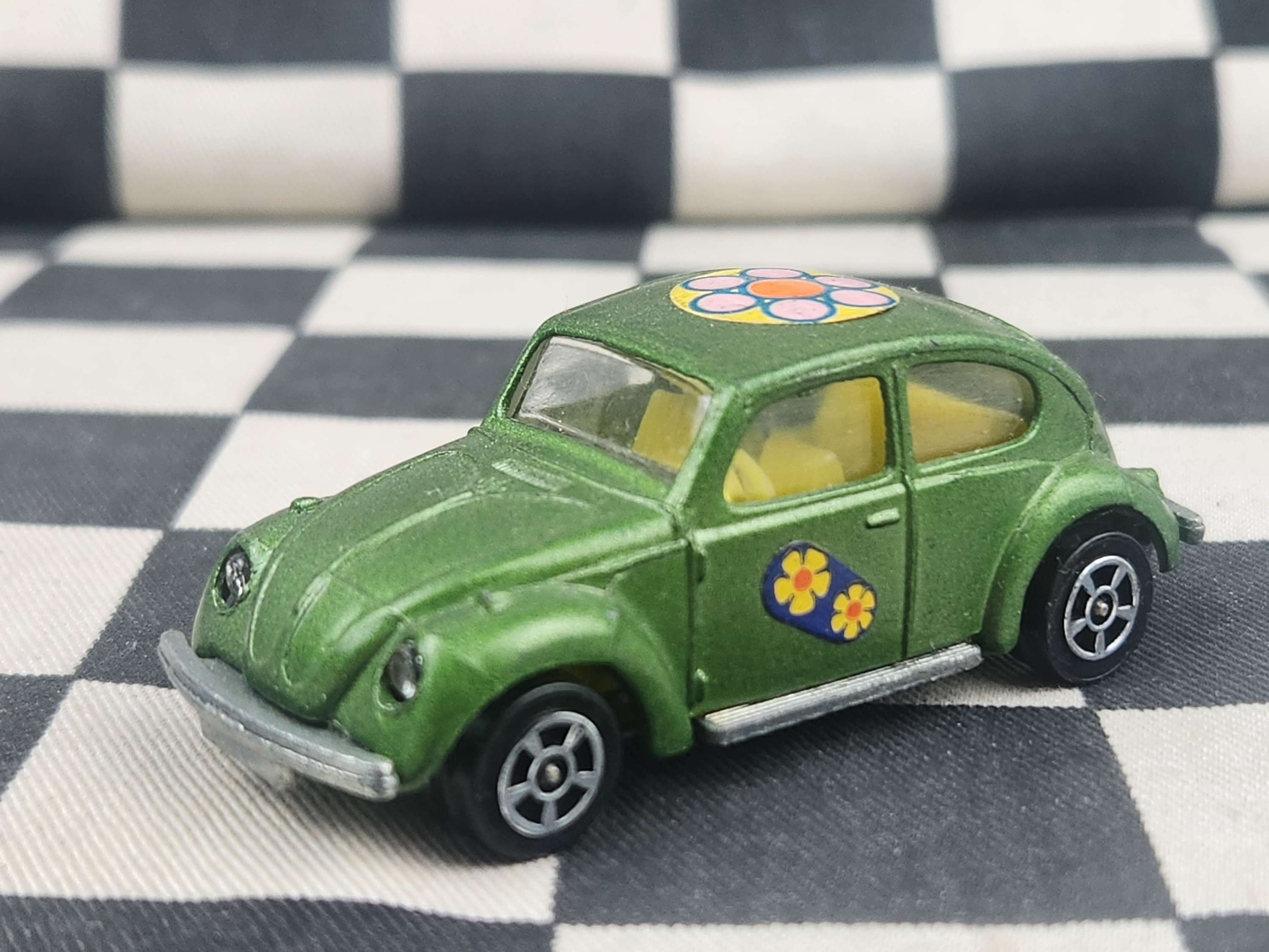 Vintage Loose Corgi Whizz Wheels Volkswagen 1300 Green Nice