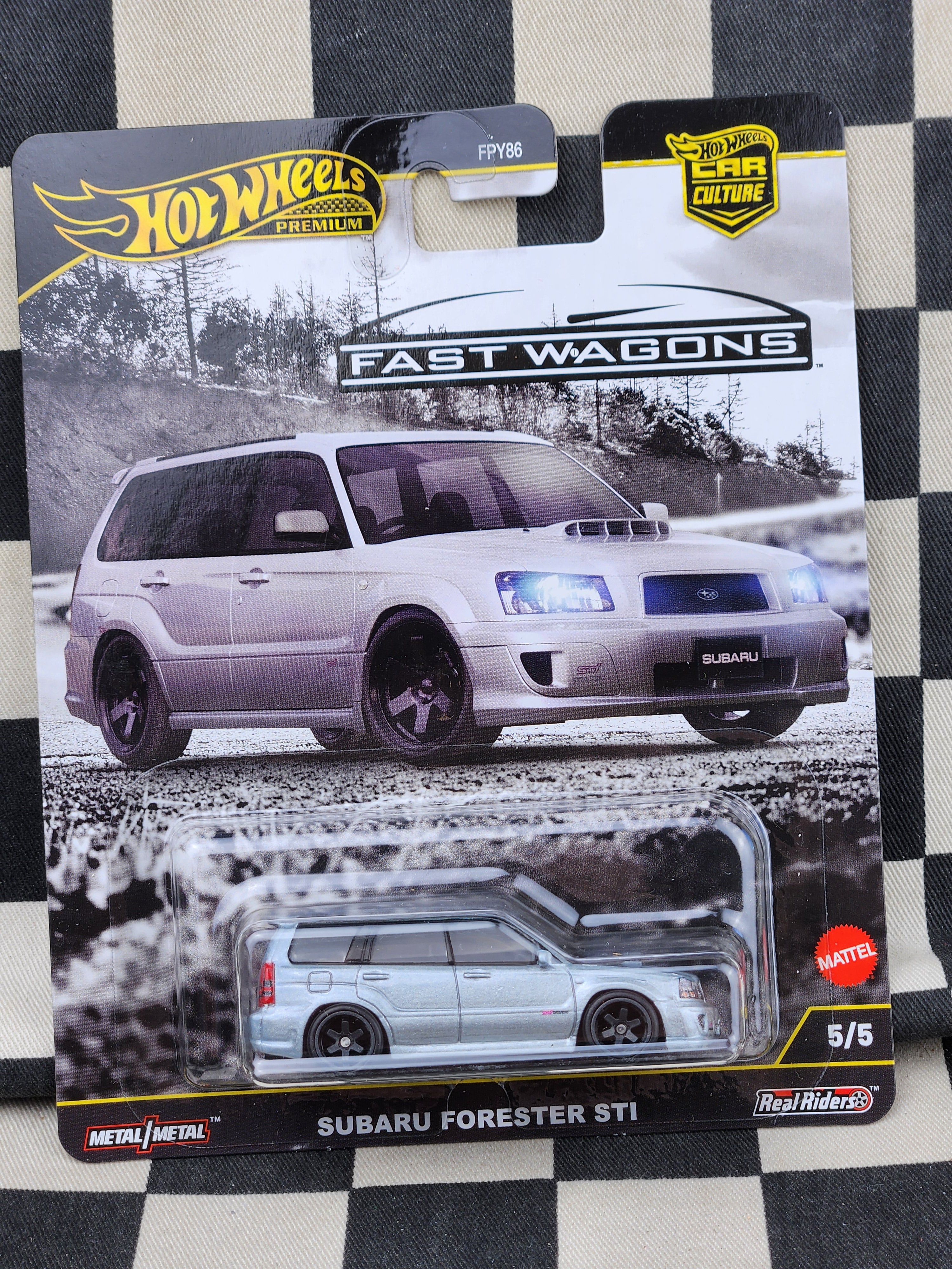 Hot Wheels Premium Fast Wagons Subaru Forester STI