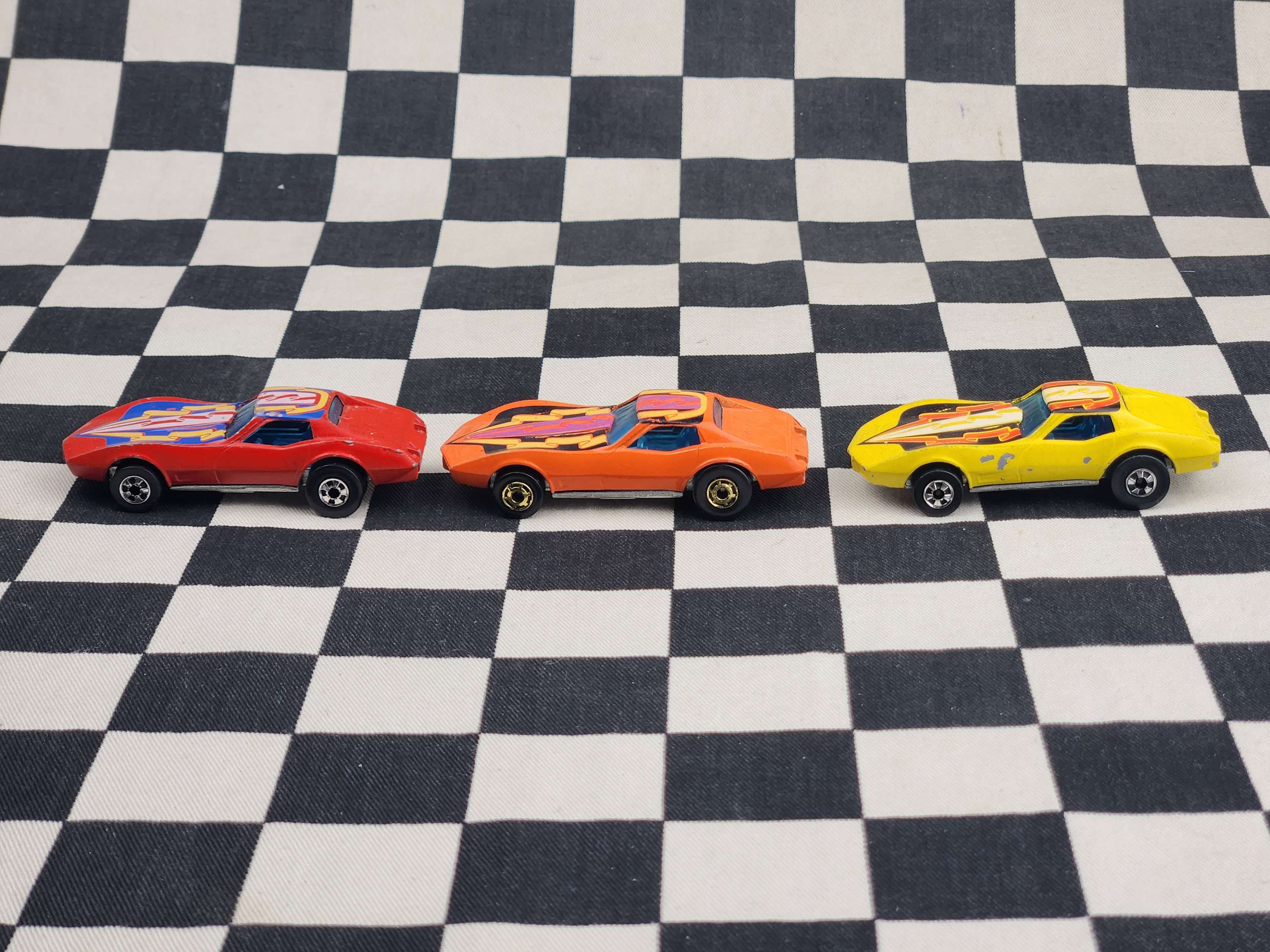 Vintage Loose Hot Wheels Blackwall 1975 Corvette Stingray Your Choice of Colours