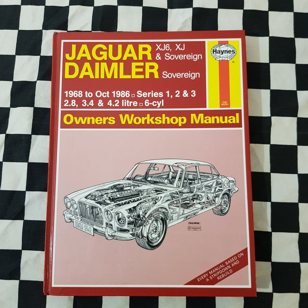 Jaguar Daimler Series 1, 2, 3 1968-1986 Workshop Manual
