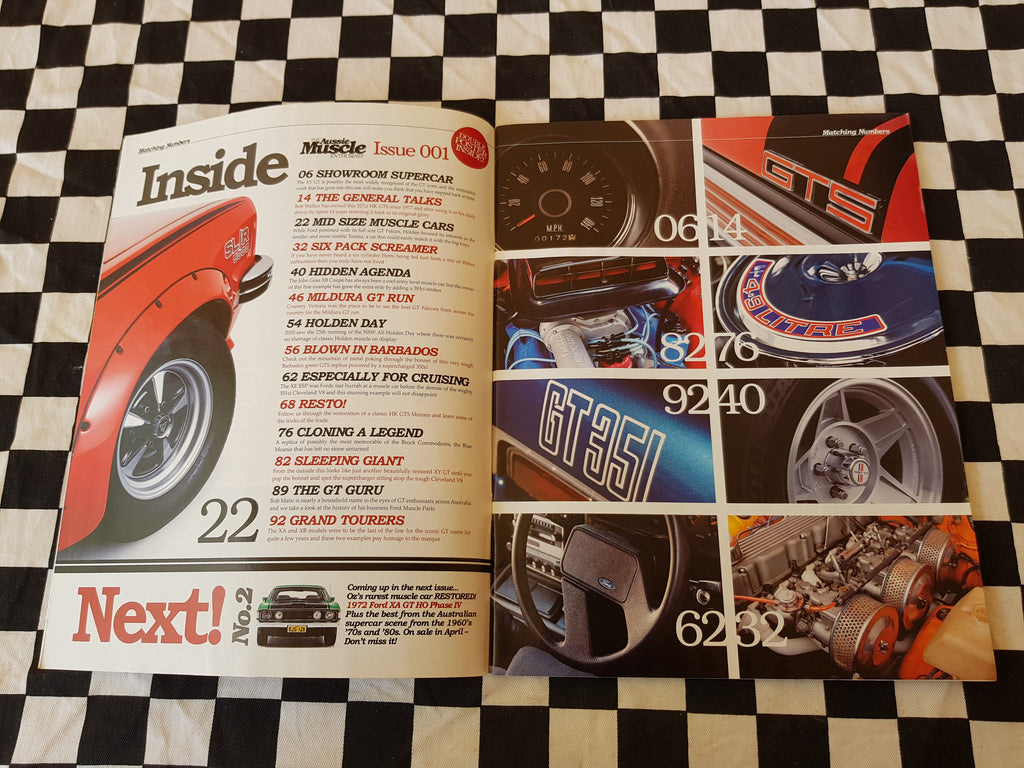 THE AUSSIE MUSCLE ENTHUSIAST magazine #1