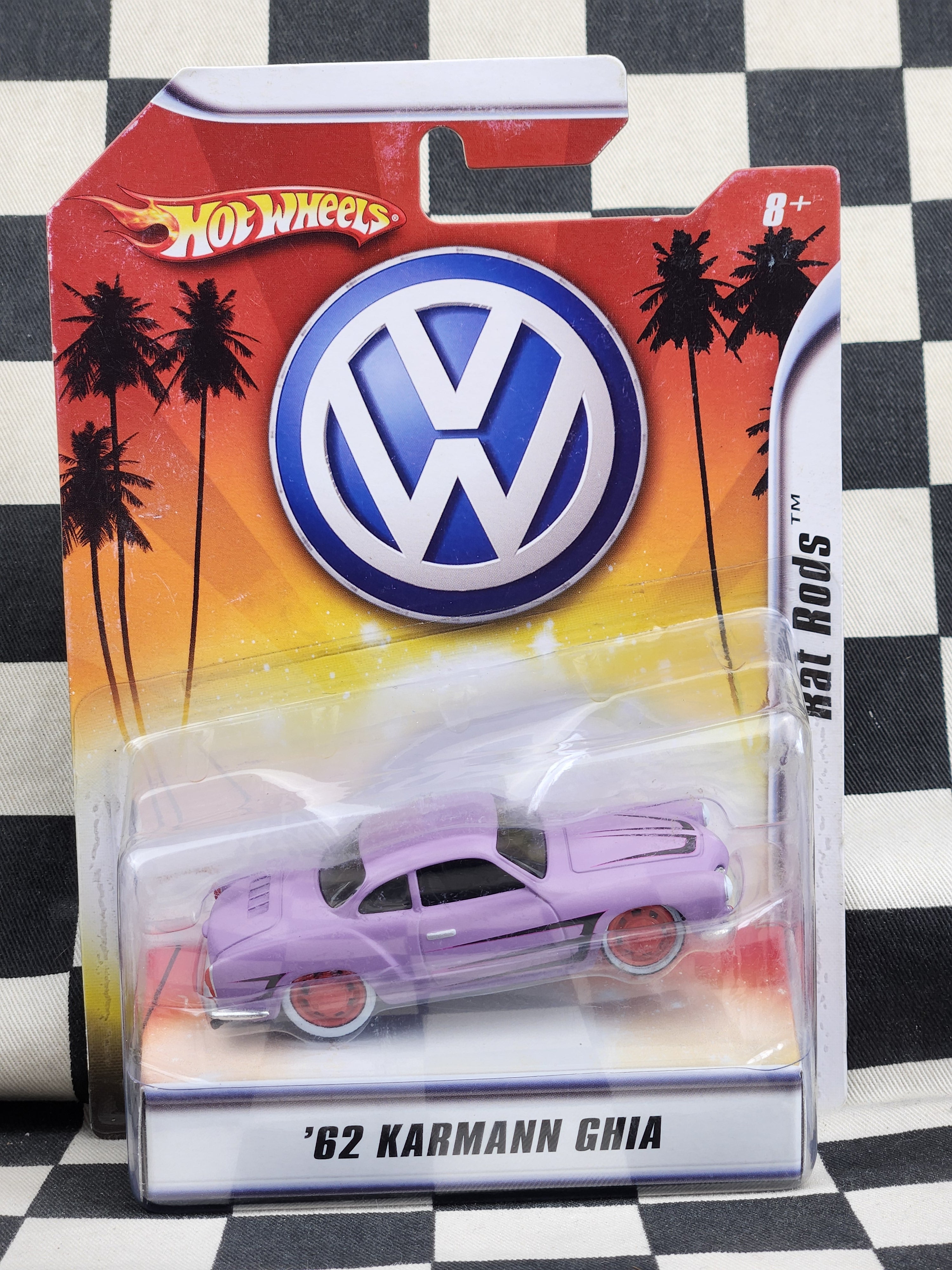 Hot Wheels 2008 1:50 VW Rat Rods 62 Karmann Ghia