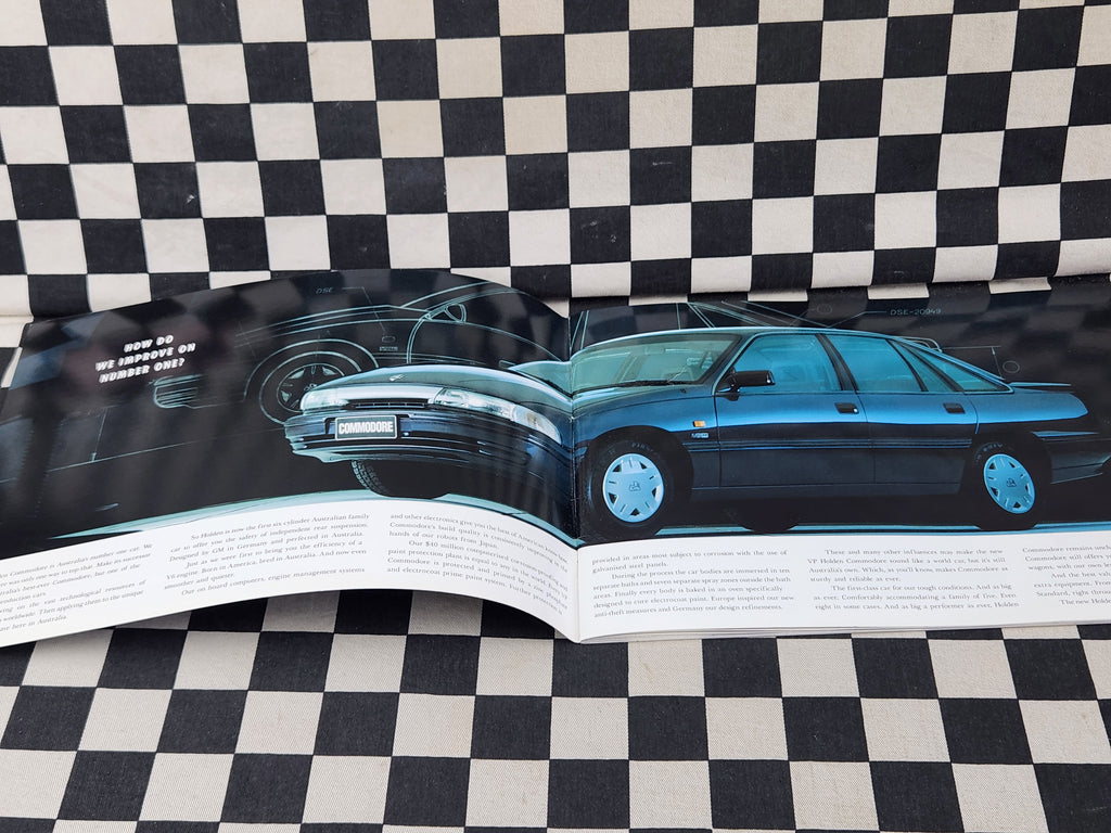 VP Holden Commodore V6 V8 Executive Berlina SS Sales Brochure