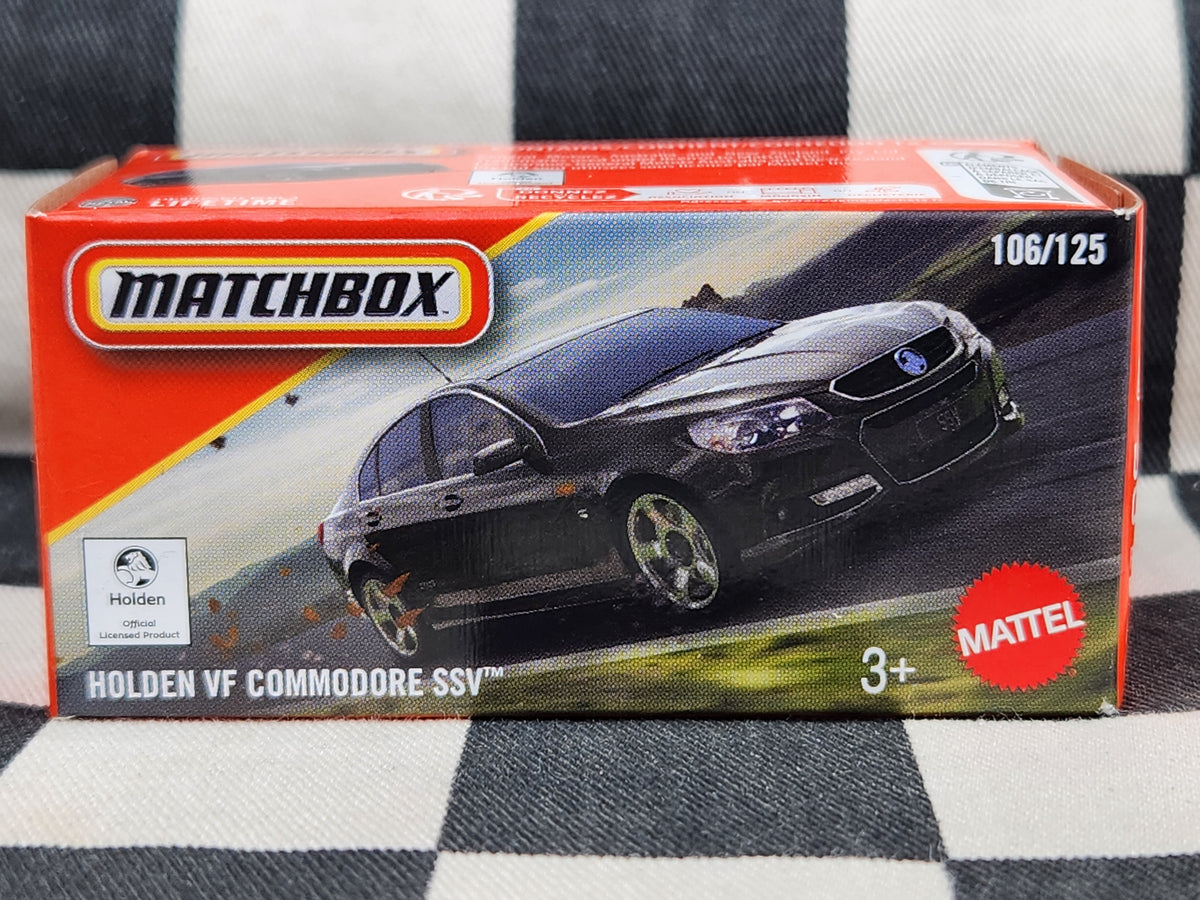 Matchbox Power Grab Holden VF Commodore SSV Sedan