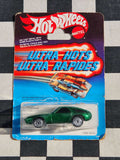 Vintage Carded Hot Wheels 1983 Ultra Hots Predator Porsche 928 Green