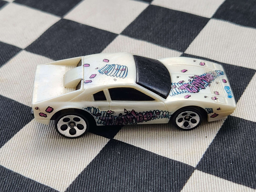 Vintage Loose Hot Wheels Ferrari 308 Quicksilver Series (New Scoop Casting)