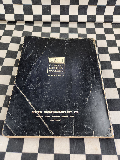Genuine EJ EH Holden Workshop Manual Hard to Find!