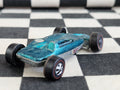 Vintage Loose Hot Wheels Redline Shelby Turbine Teal Spectraflame HK
