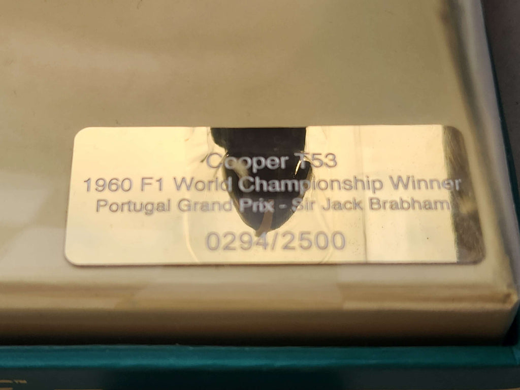 Biante Jack Brabham Collection 1/43 Cooper T53 1960 F1 World Championship