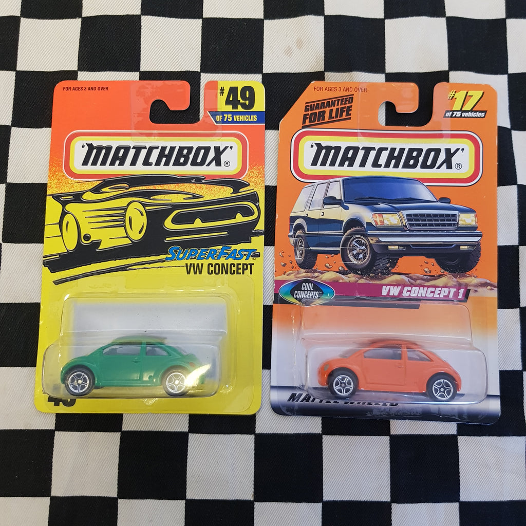 Matchbox Volkswagen Beetle VW Concept 1 CHOICE OF 2