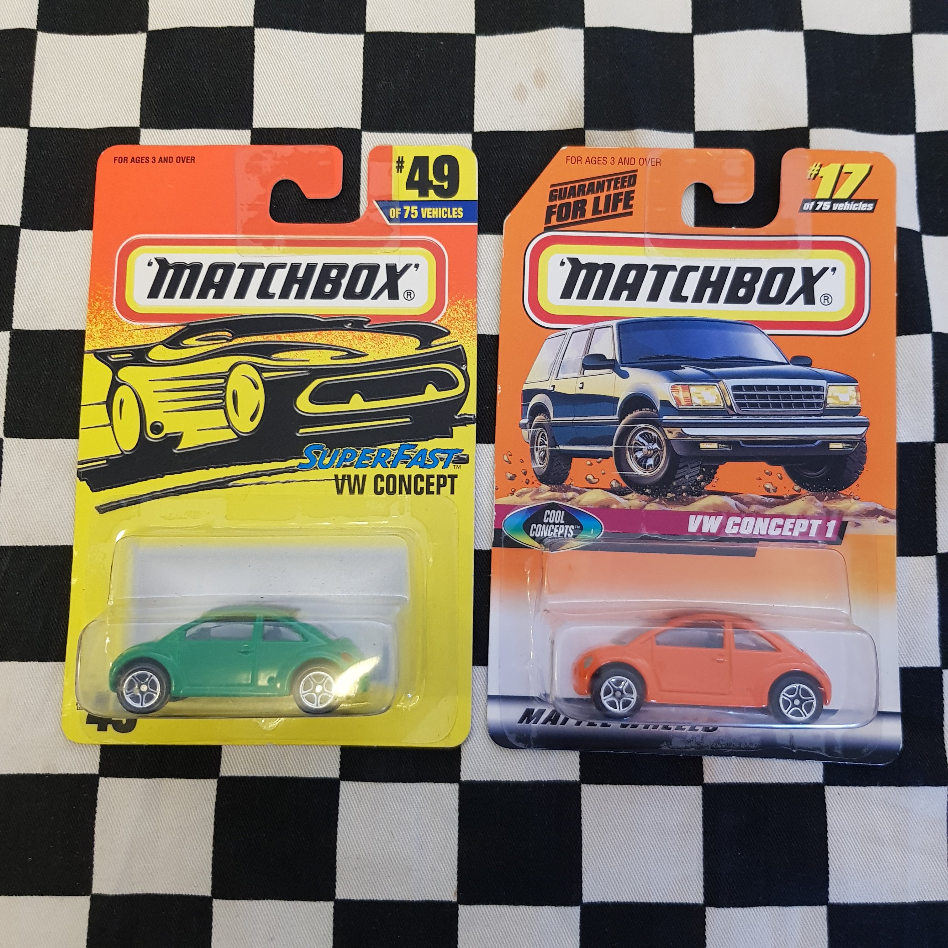 Matchbox Volkswagen Beetle VW Concept 1 CHOICE OF 2