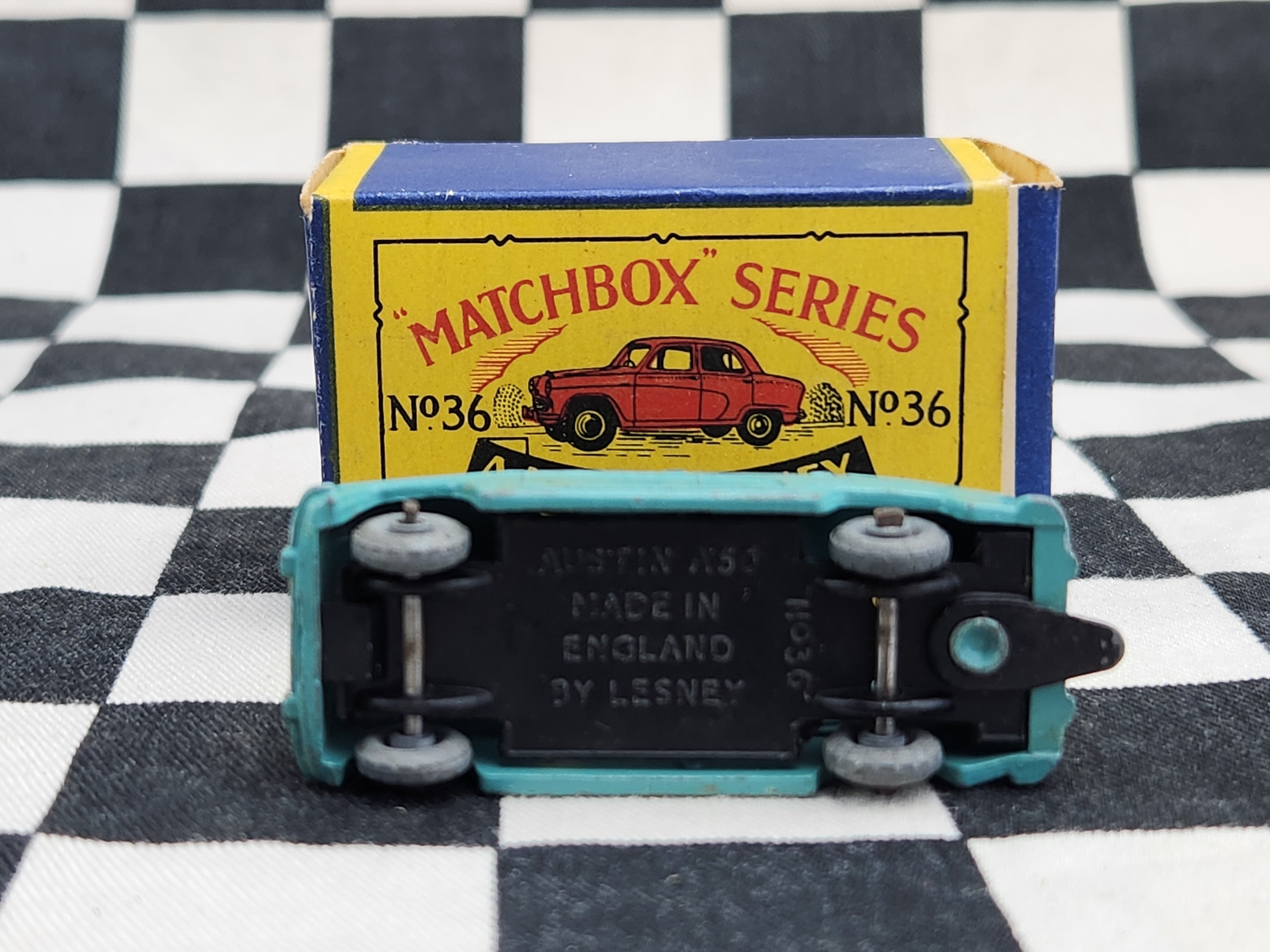 Matchbox Lesney Moko No36 Austin A50 Cambridge in Original Box