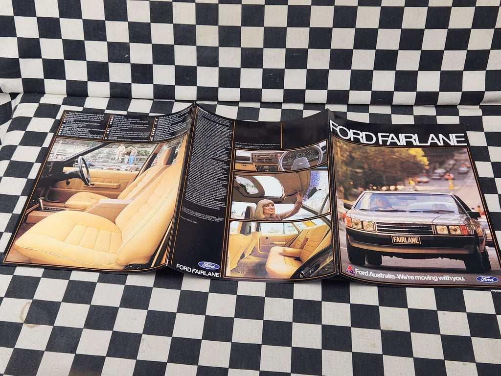 Ford ZJ Fairlane Sales Brochure