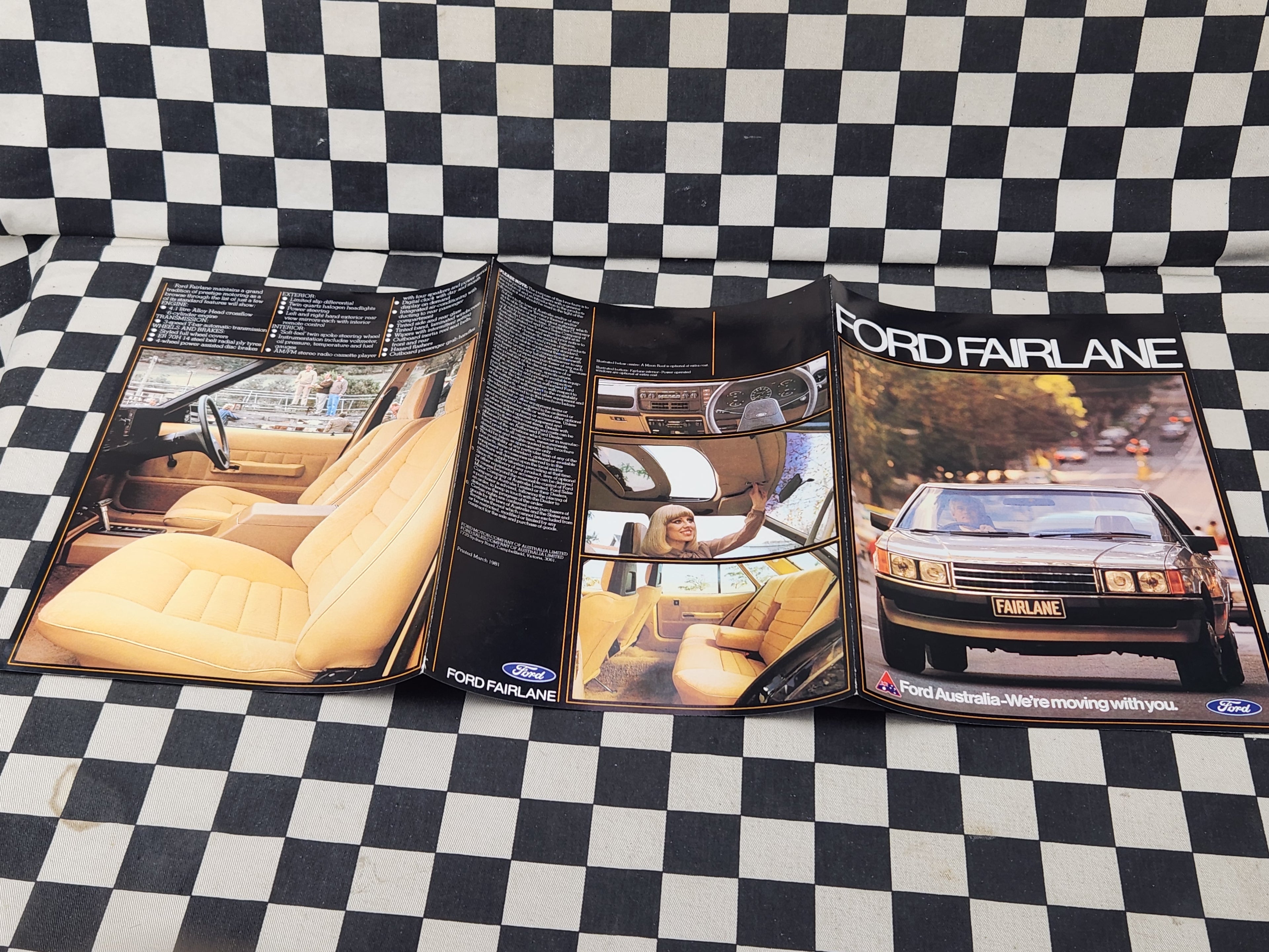 Ford ZJ Fairlane Sales Brochure