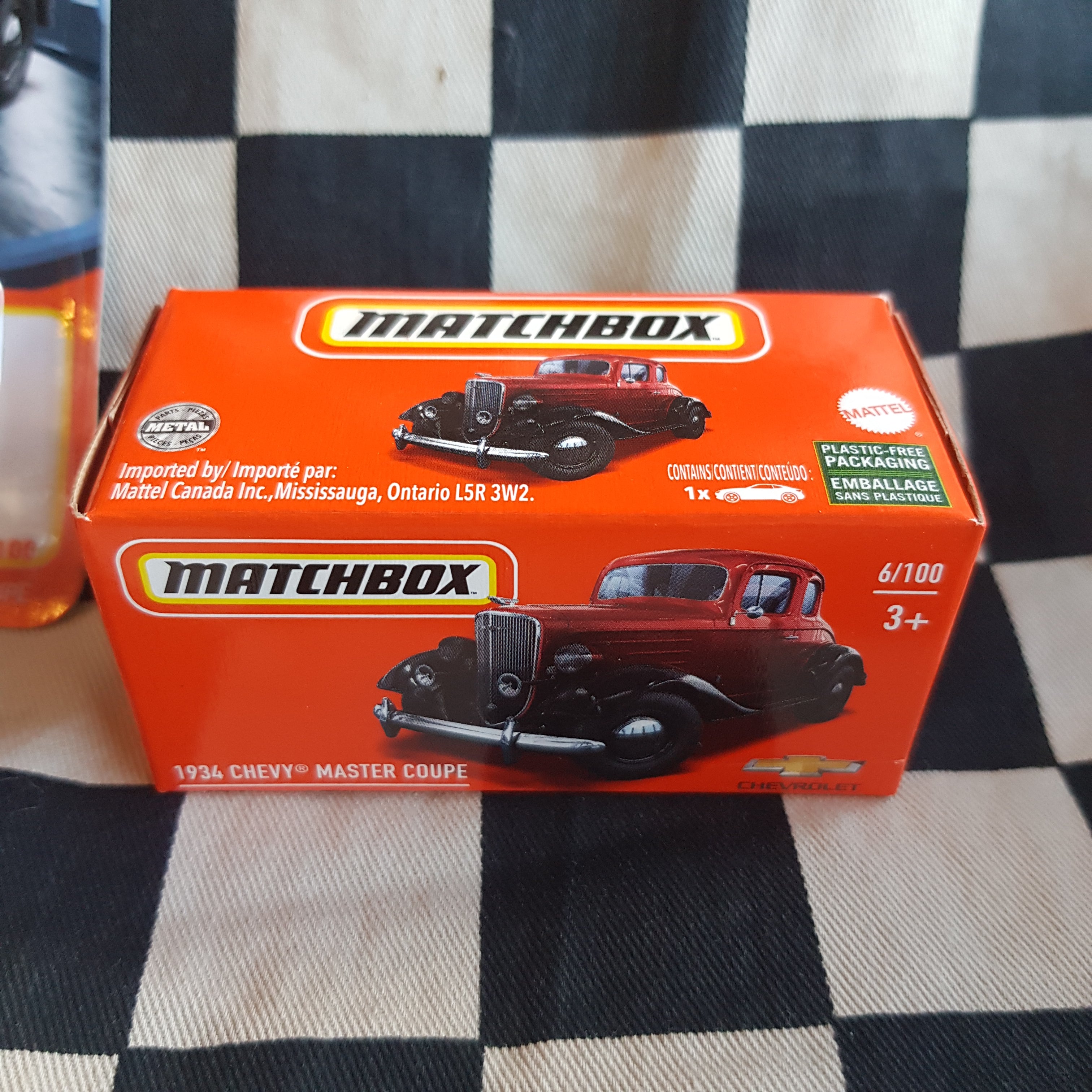 Matchbox 35 Chevy Master Coupe Maroon