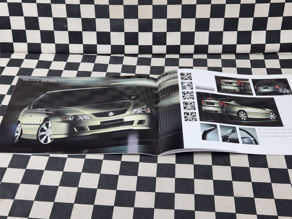 VY Holden Commodore Executive Acclaim SV6 SV8 SS Sales Brochure