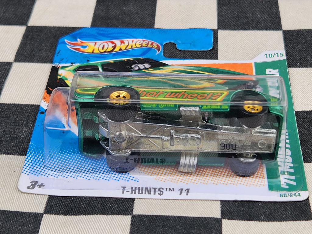 Hot Wheels 2011 SUPER TREASURE HUNT 71 Mustang Funny Car Short Card