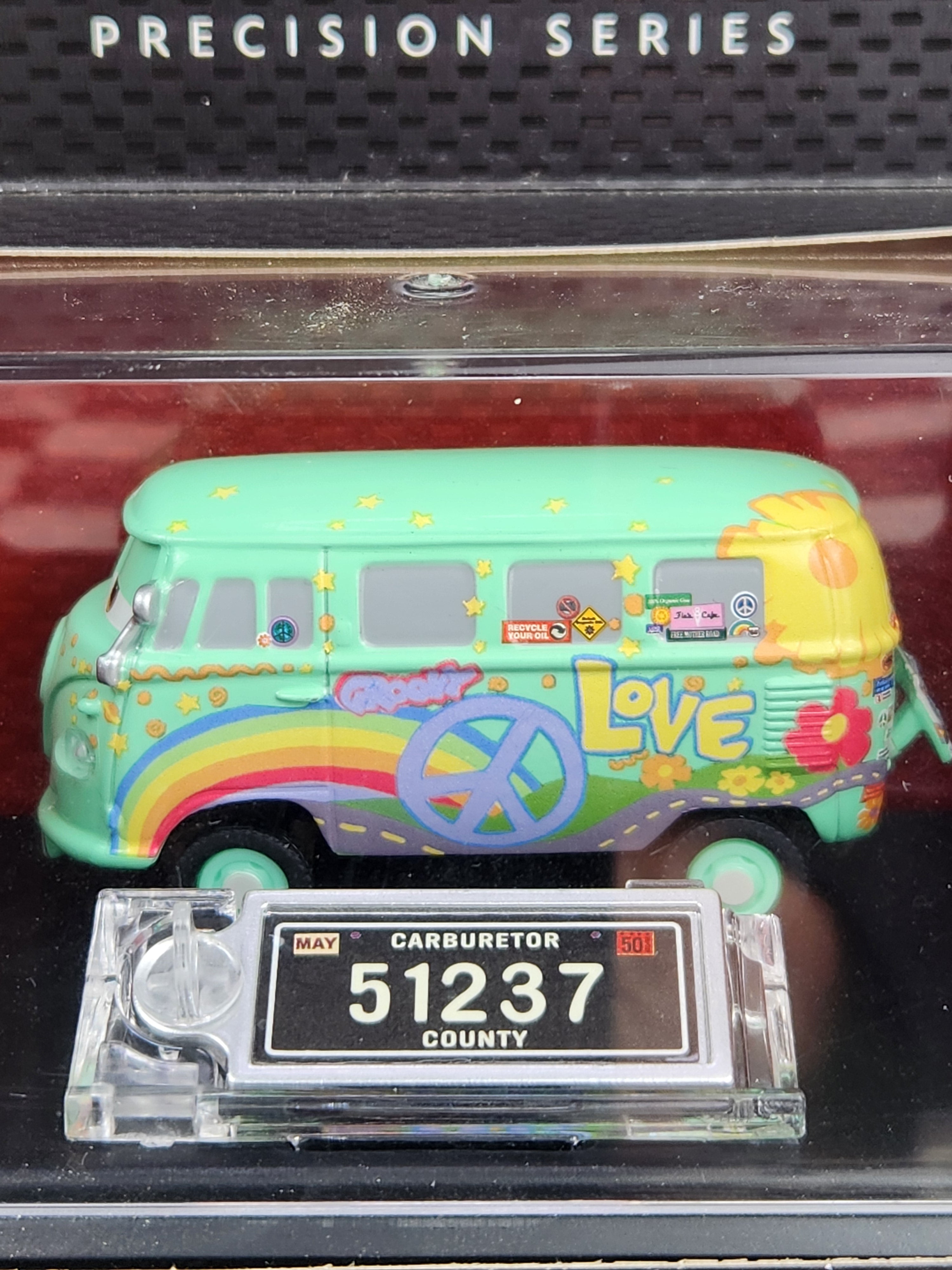 Disney Pixar Cars 2016 Precision Series Fillmore 1960 Volkswagen Transporter T1