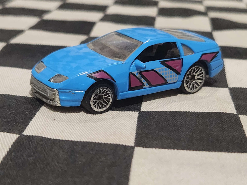 Loose Hot Wheels Nissan 300ZX Turbo Blue