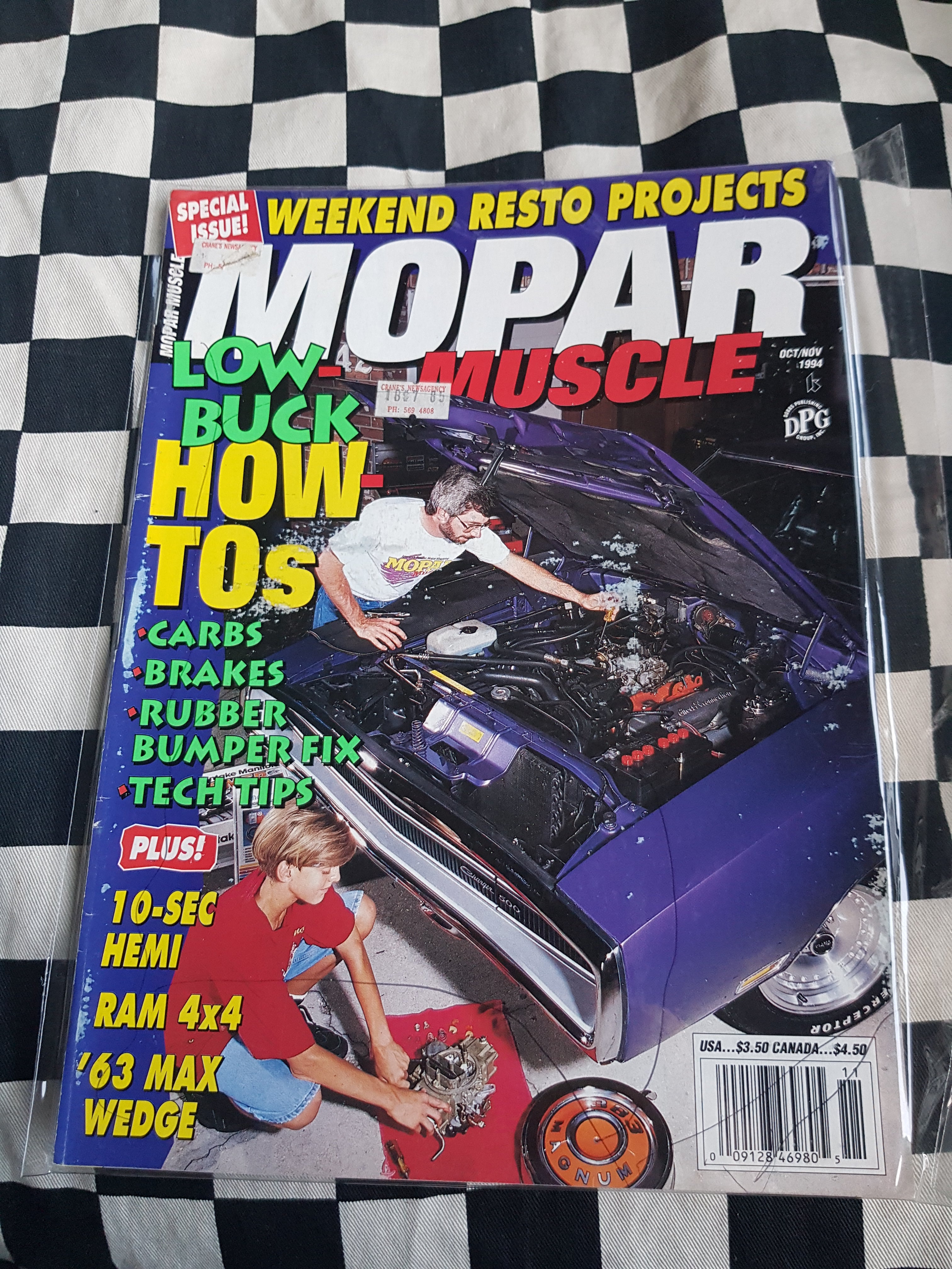 Mopar Muscle Magazine 10-11/94 Dodge Hemi Plymouth Gtx Valiant Cuda Charger
