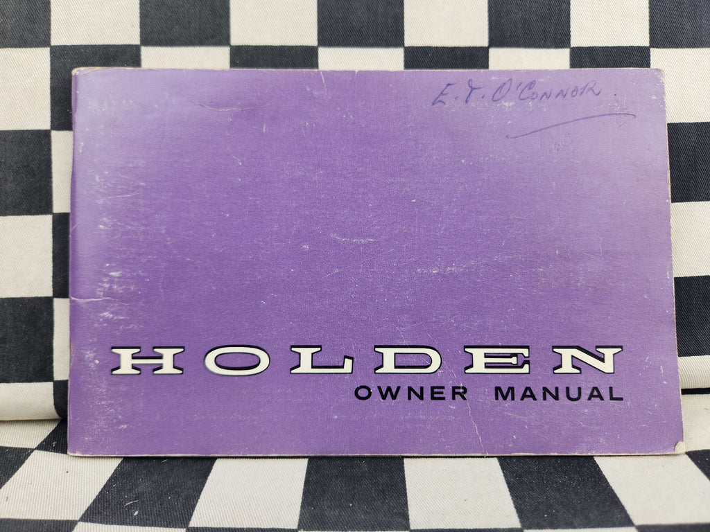 Holden HG Owners Manual Includes Commercial Vehicles & GTS Monaro July 70 Print
