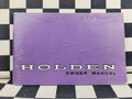 Holden HG Owners Manual Includes Commercial Vehicles & GTS Monaro July 70 Print