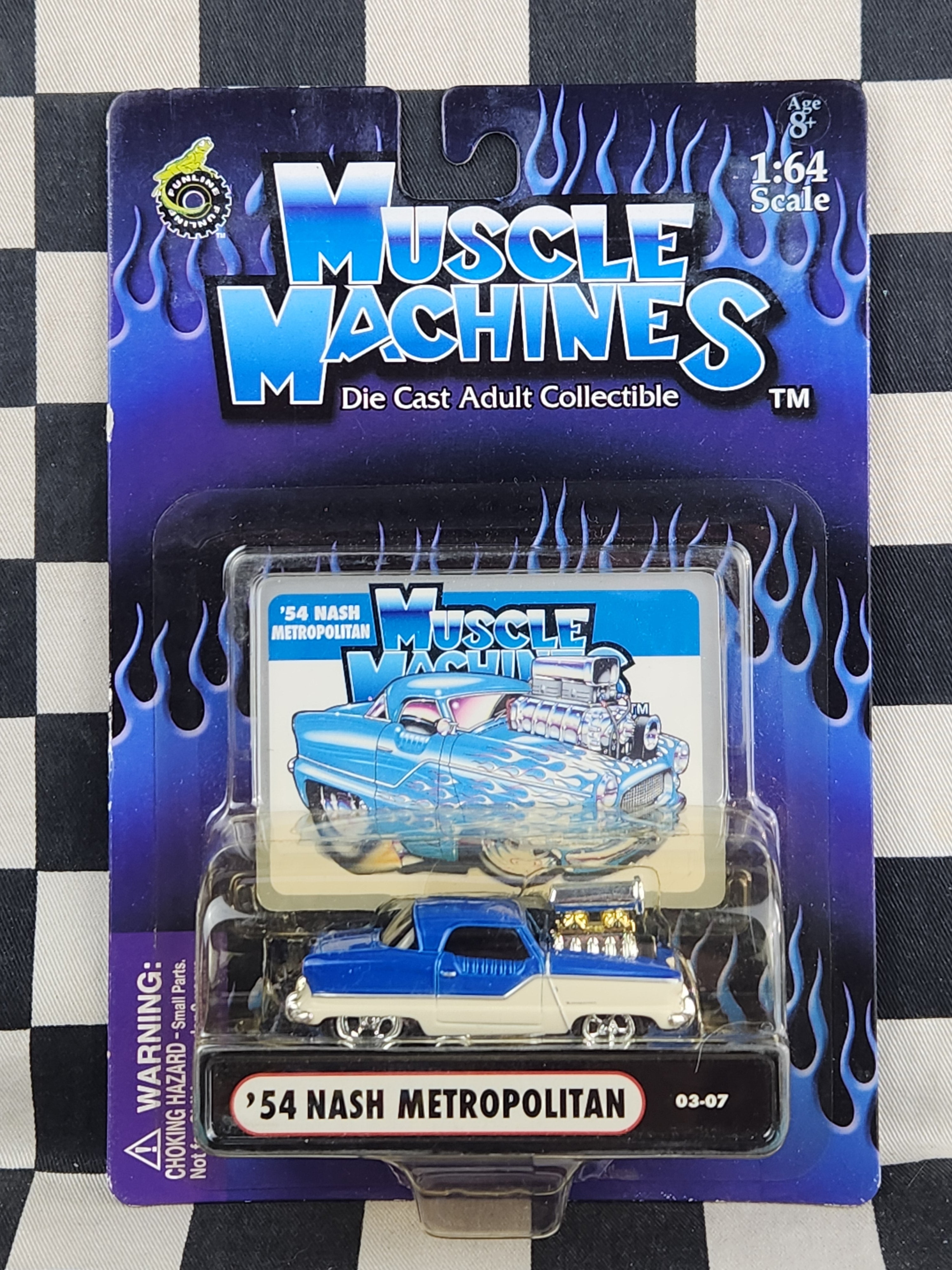 Muscle Machines 54 Nash Metropolitan Blue