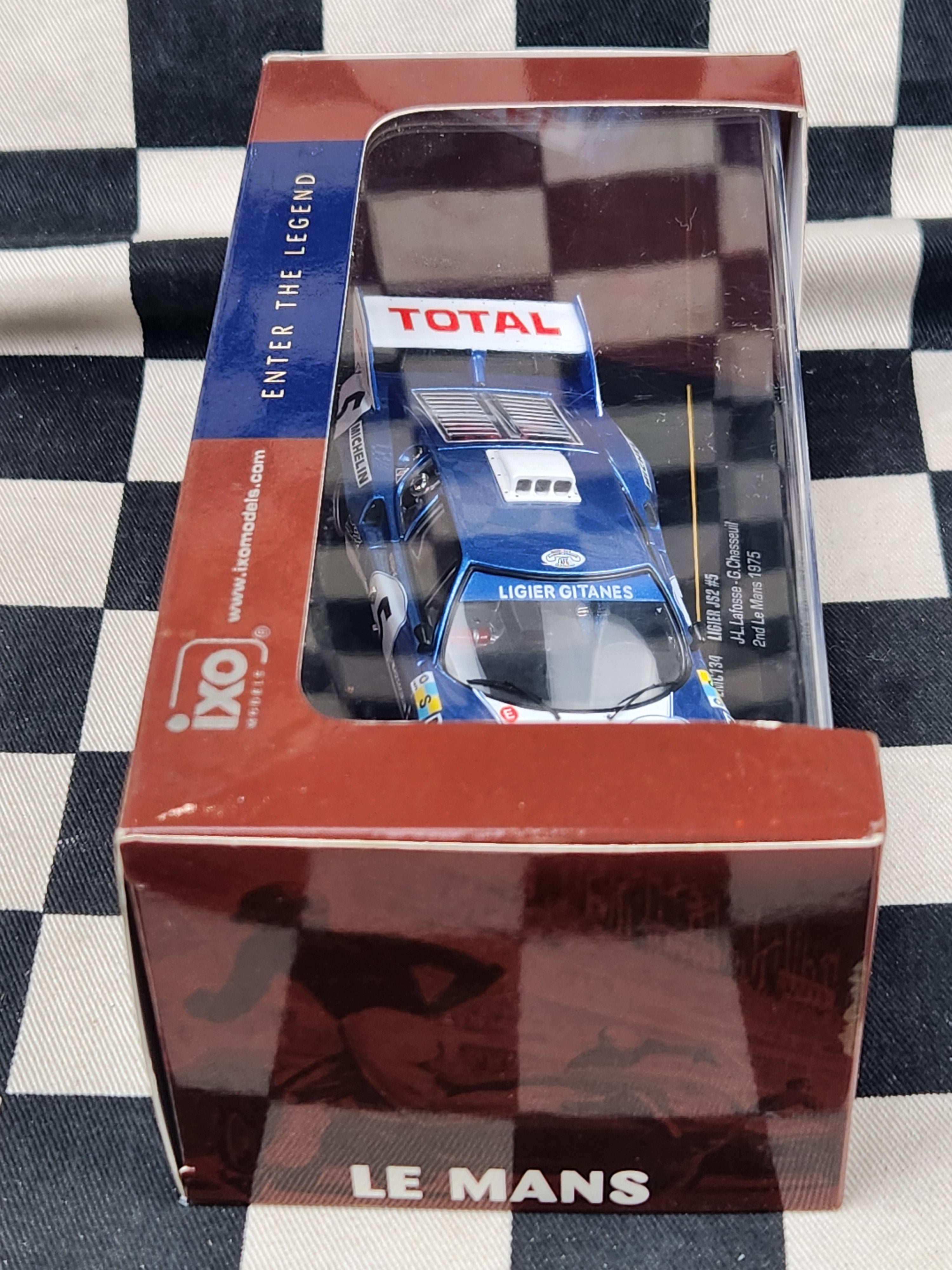 IXO 1/43 Le Mans Collection Ligier JS2 2nd Lemans 1975