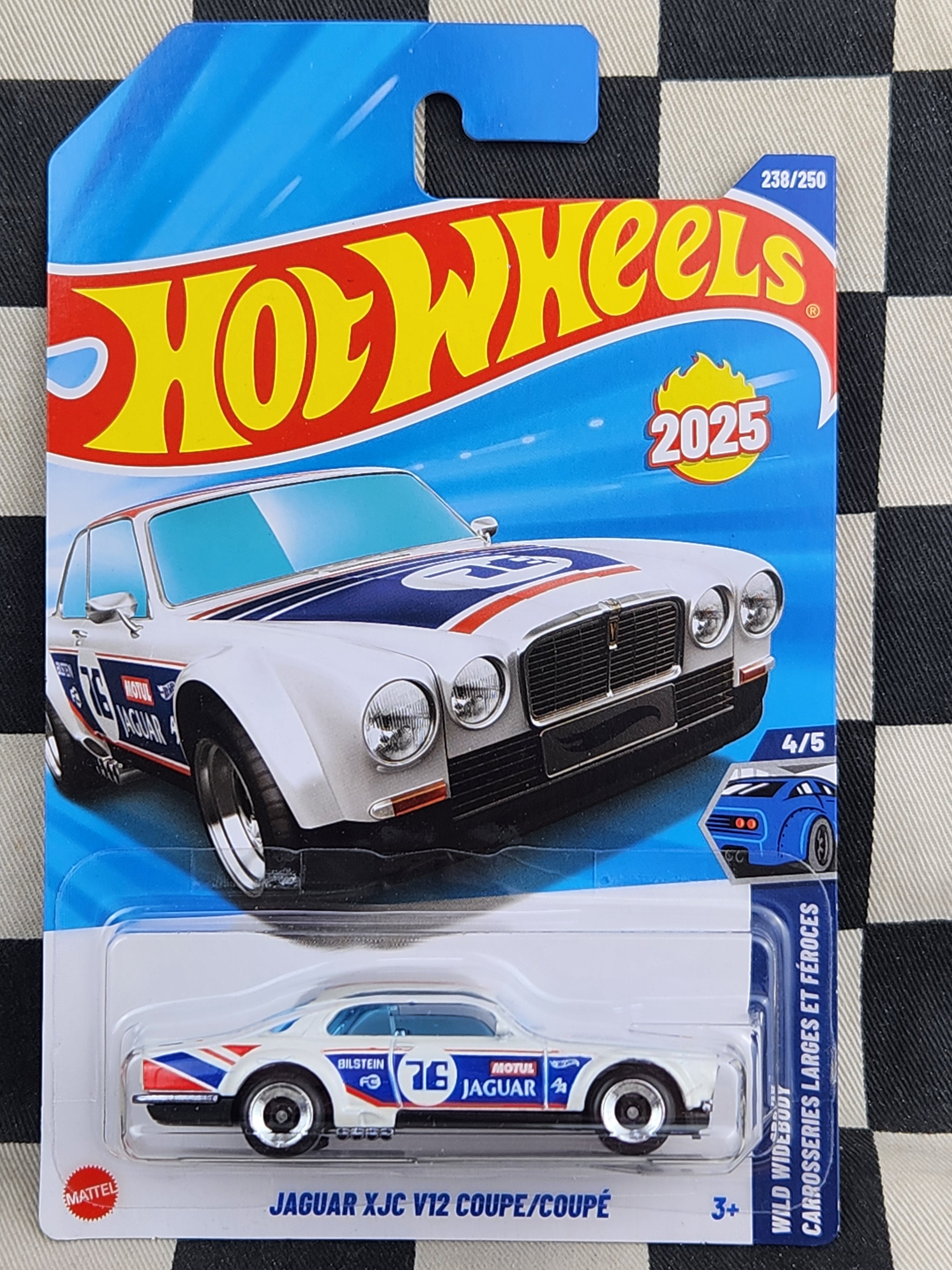 Hot Wheels 2025 Wild Widebody Jaguar XJC V12 Coupe