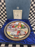 Peter Brock 30th Anniversary 1984 Bathurst Win Large 30cm Collectors Plate