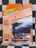 Johnny Lightning Classic Gold 1972 Pontiac Firebird Formula Anaconda Gold