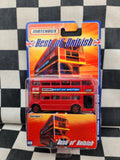 Matchbox Best of British Routemaster Double Decker Bus Red