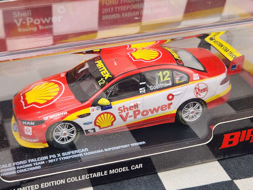 Biante 1/43 Ford Falcon FGX 2017 Tasmania SuperSprint Winner F Coulthard