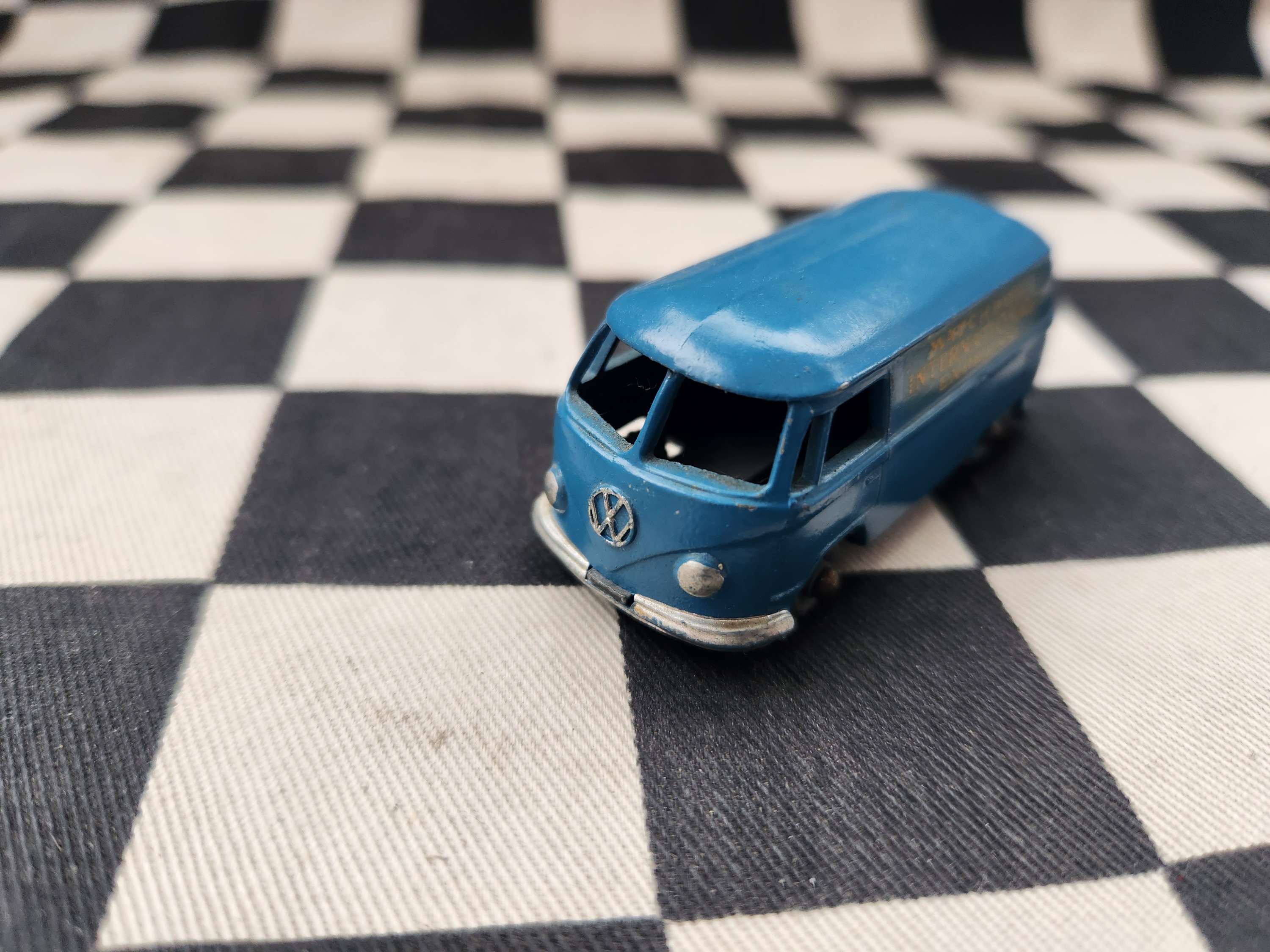 Vintage Loose Lesney Volkswagen Delivery Van Splitty Kombi Grey Wheel Nice!