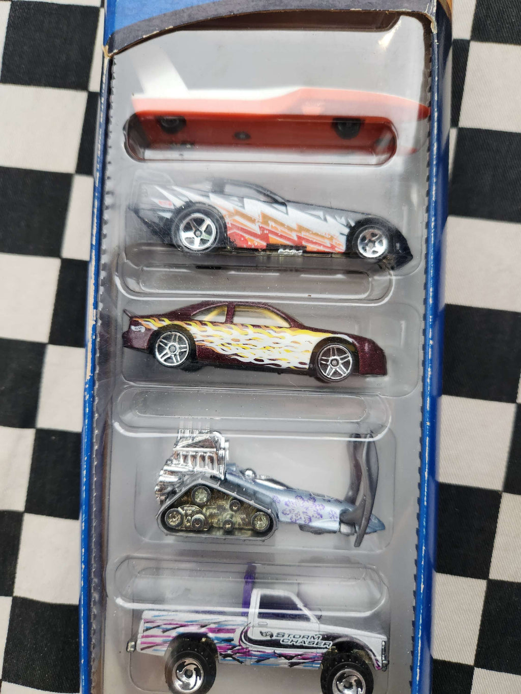 Hotwheels 2000 Forces of Nature Exclusive 5 Pack Drag Car Hot Rod