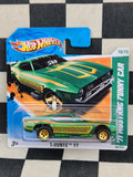 Hot Wheels 2011 SUPER TREASURE HUNT 71 Mustang Funny Car Short Card