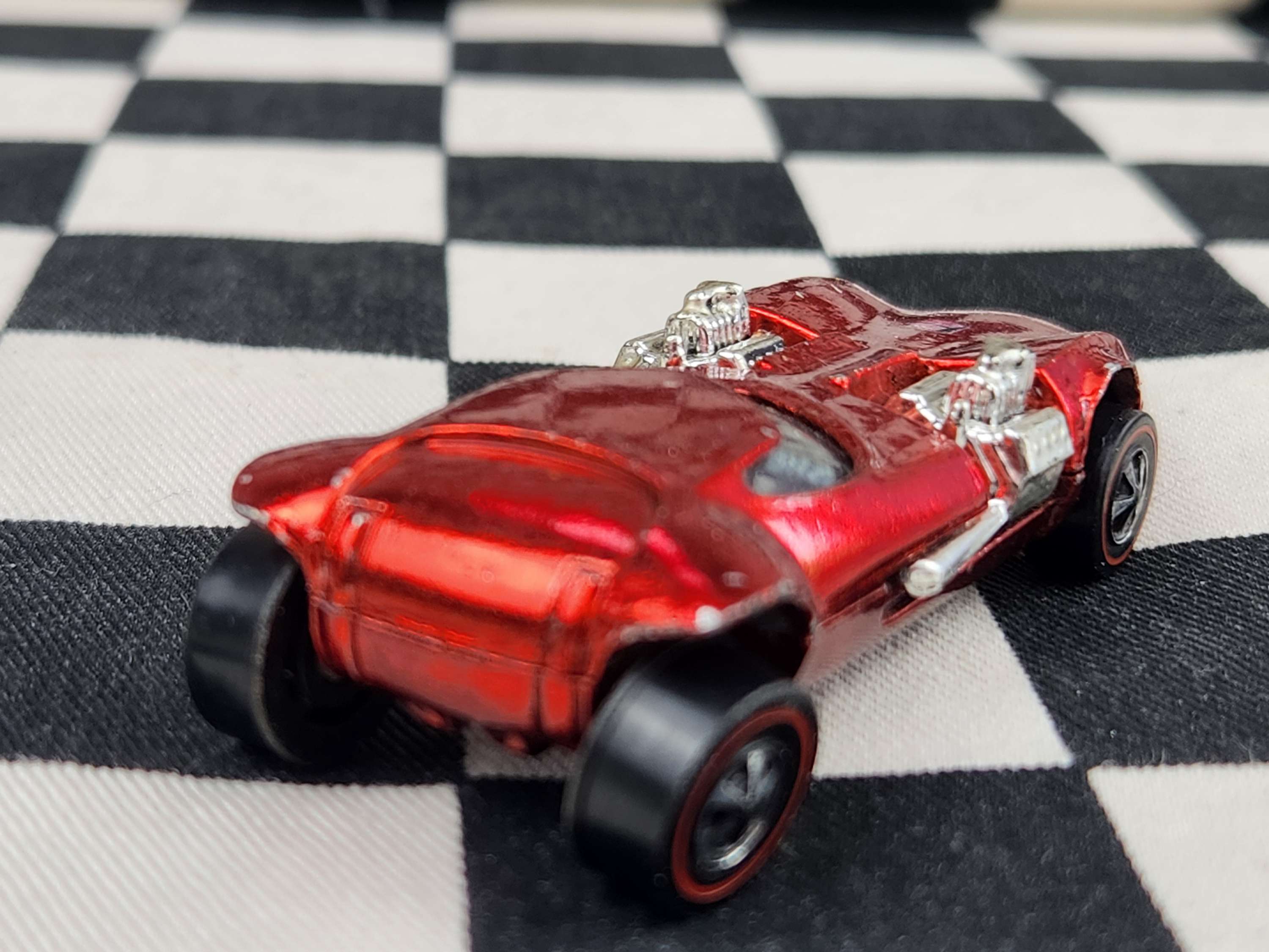 Vintage Loose Hot Wheels REDLINE Twin Mill Red
