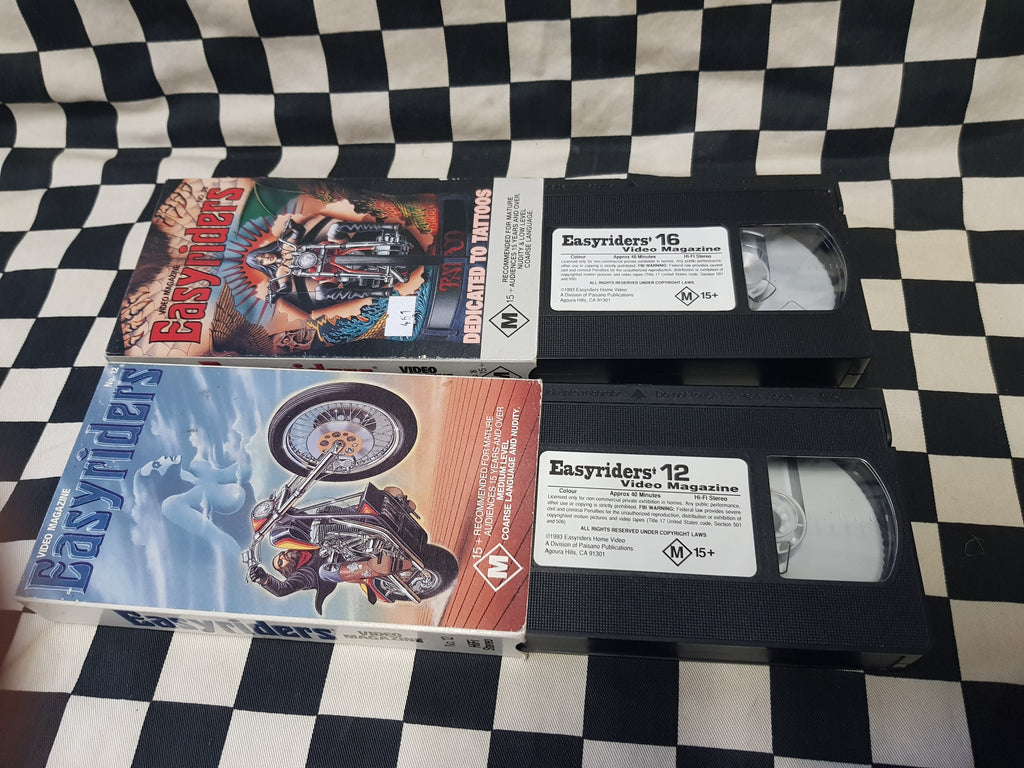 Vintage Easyriders VHS Video Magazine Vol 12/16