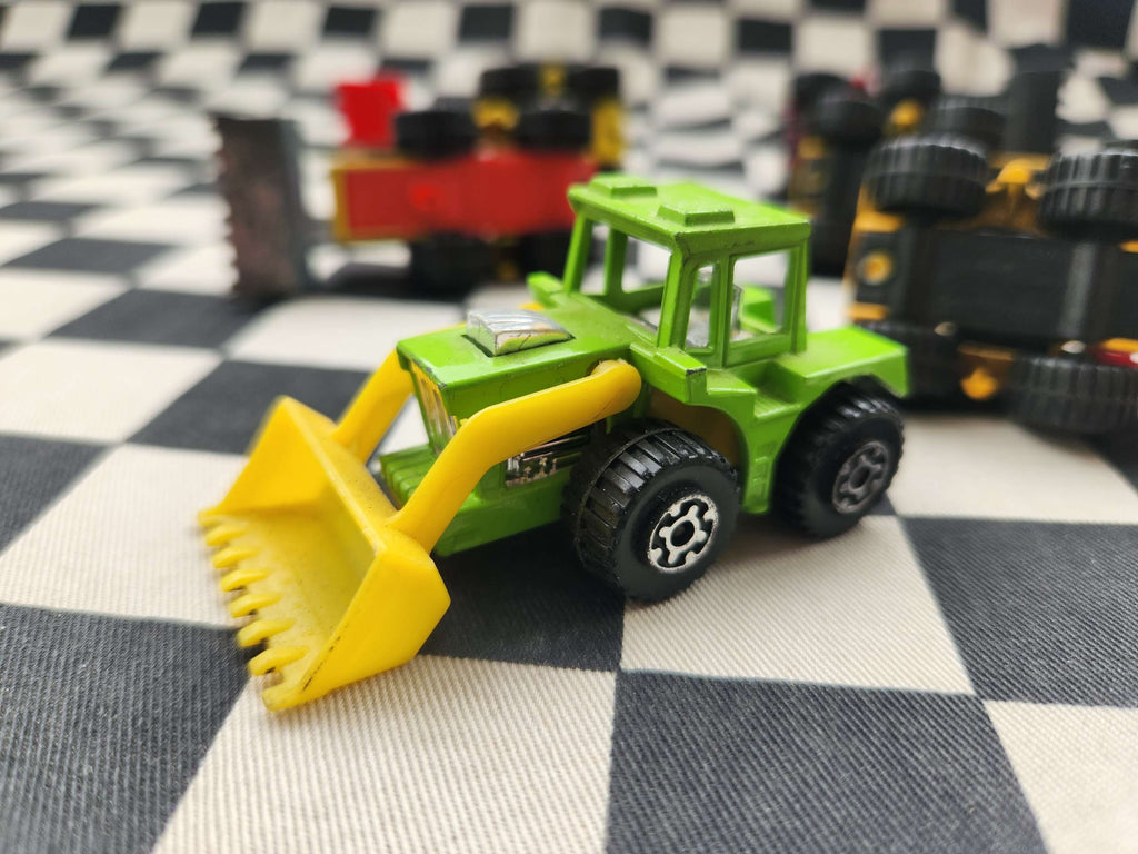 Vintage Loose Matchbox Superfast Tractor Shovel Your Choice of Colours