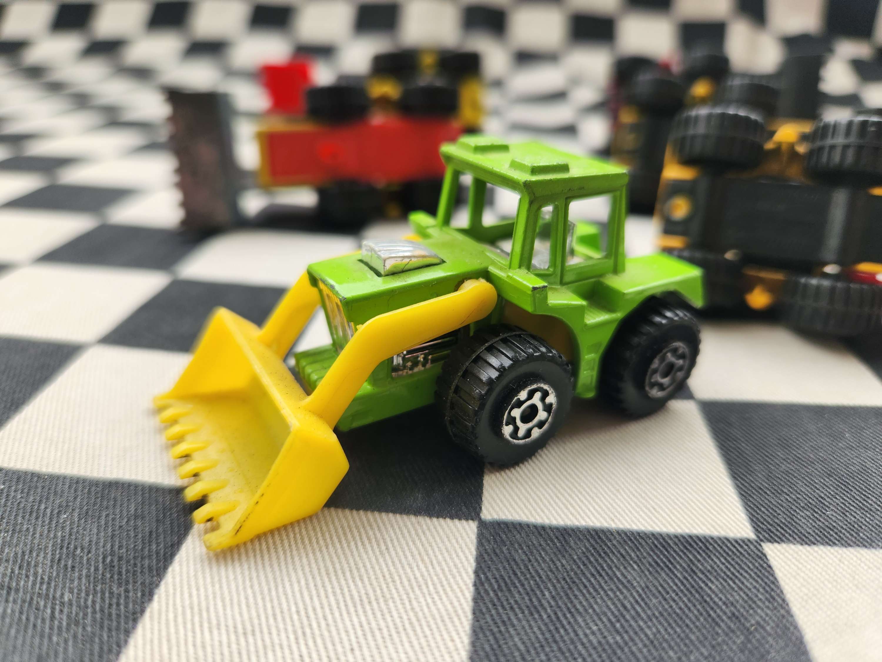 Vintage Loose Matchbox Superfast Tractor Shovel Your Choice of Colours