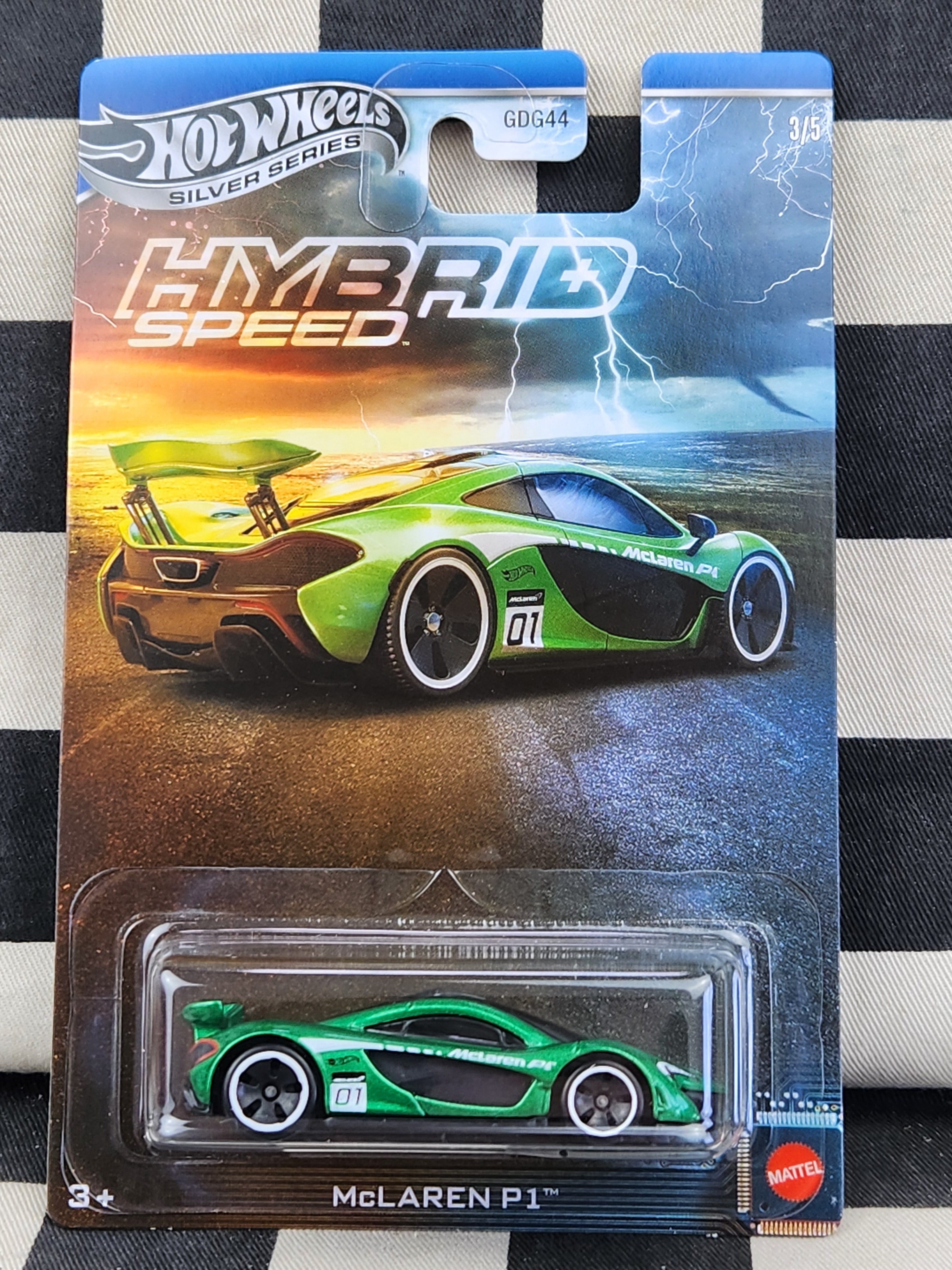 Hot Wheels Silver Series Hybrid Speed McLaren P1