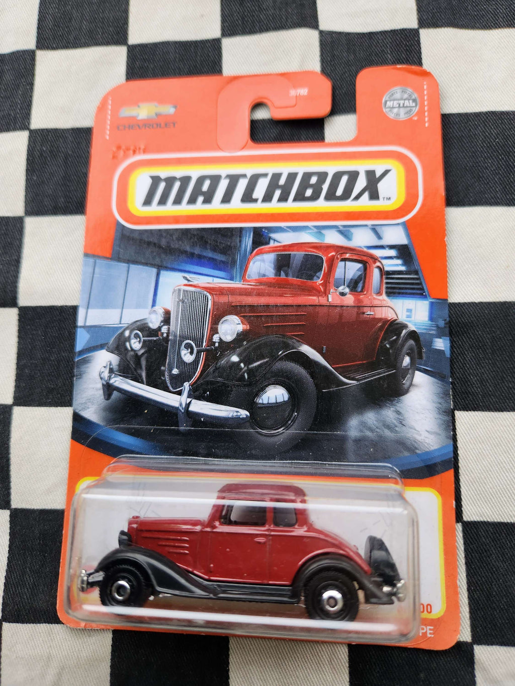 Matchbox 2022 1934 Chevy Master Coupe Choice of 2 Colours