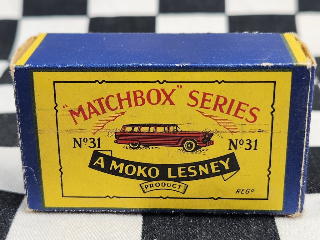 Matchbox Lesney Moko No31 Ford Station Wagon in Original Box