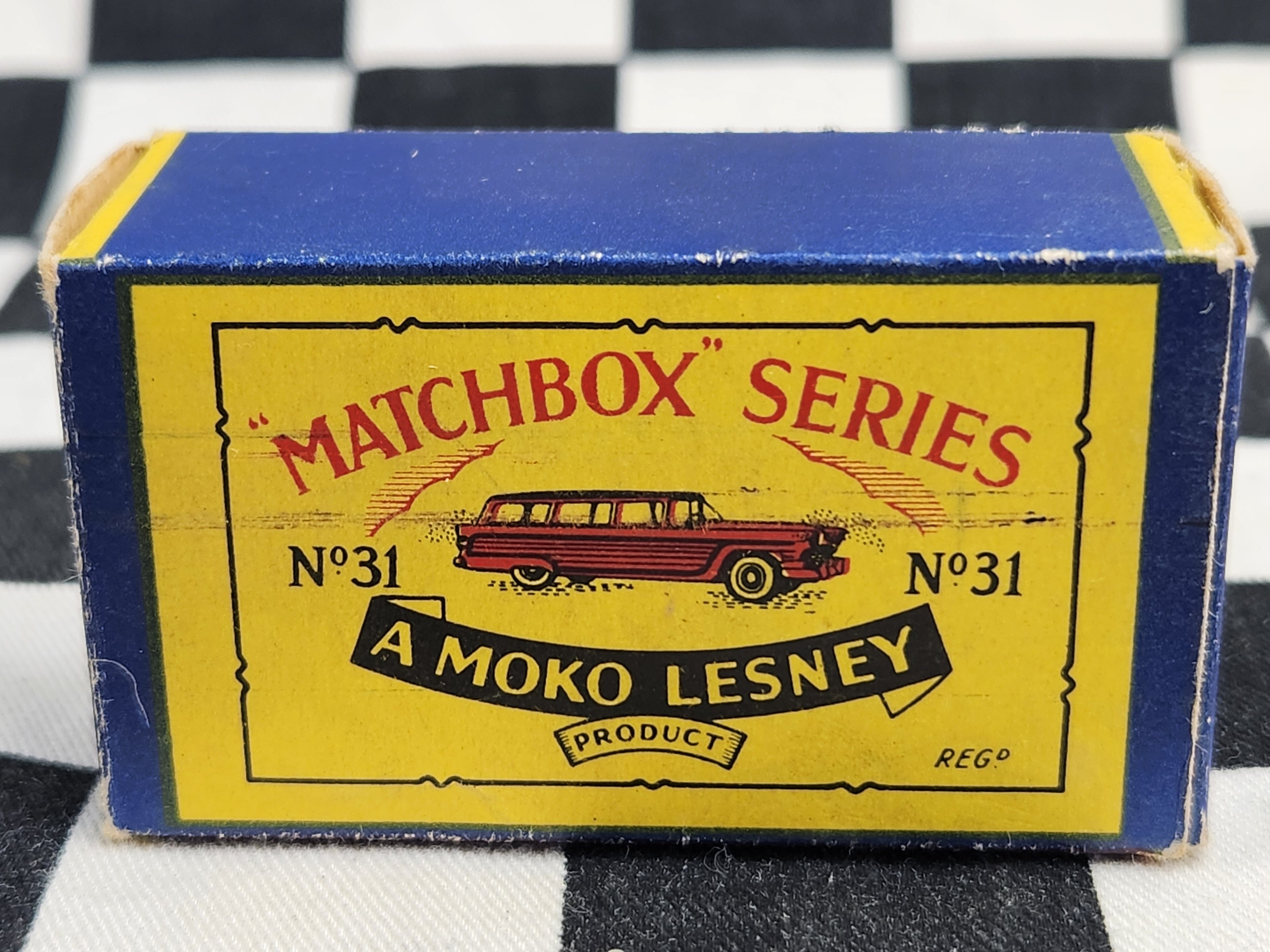 Matchbox Lesney Moko No31 Ford Station Wagon in Original Box