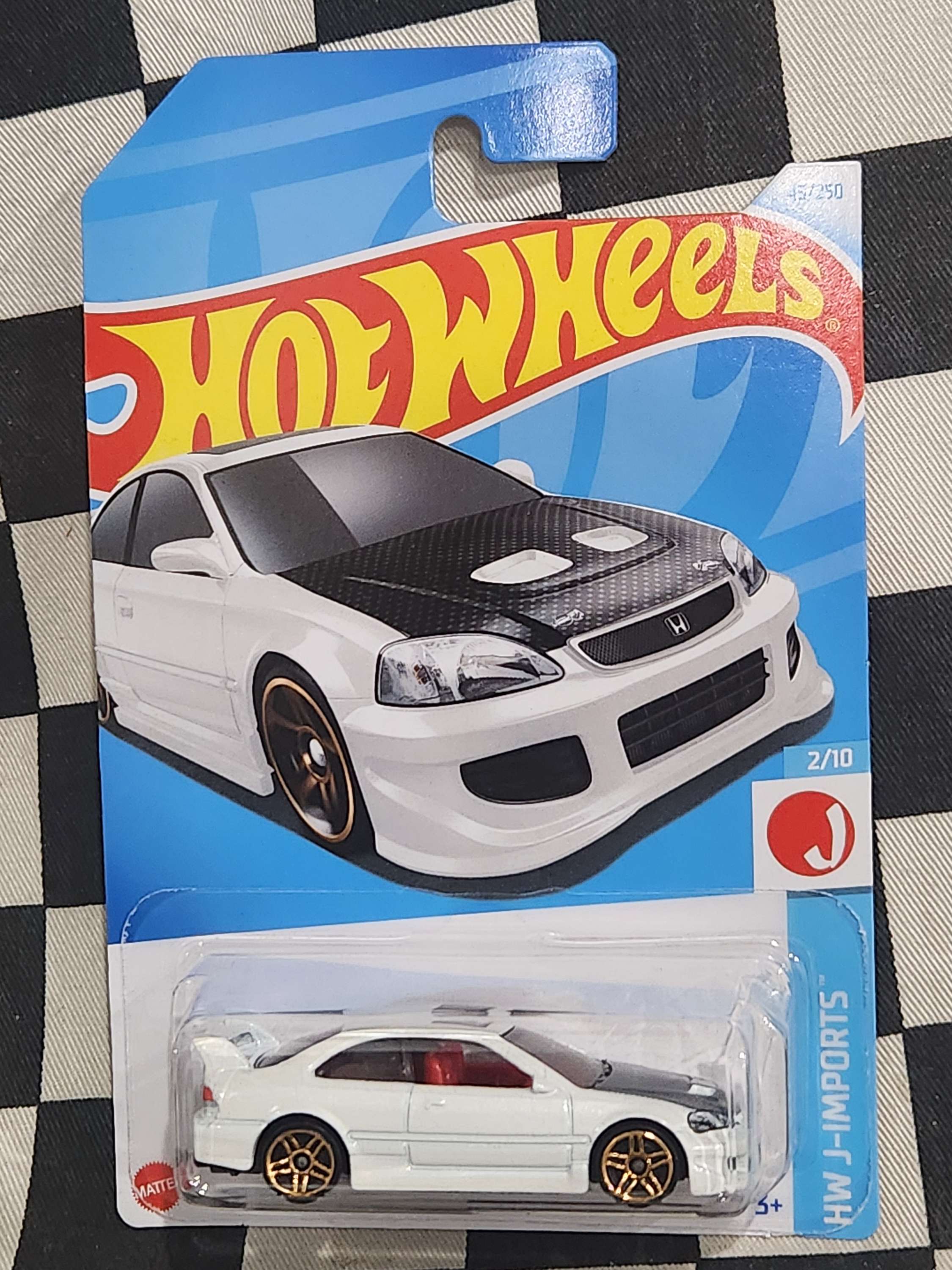 Hot Wheels 2024 J Imports Honda Civic Si White