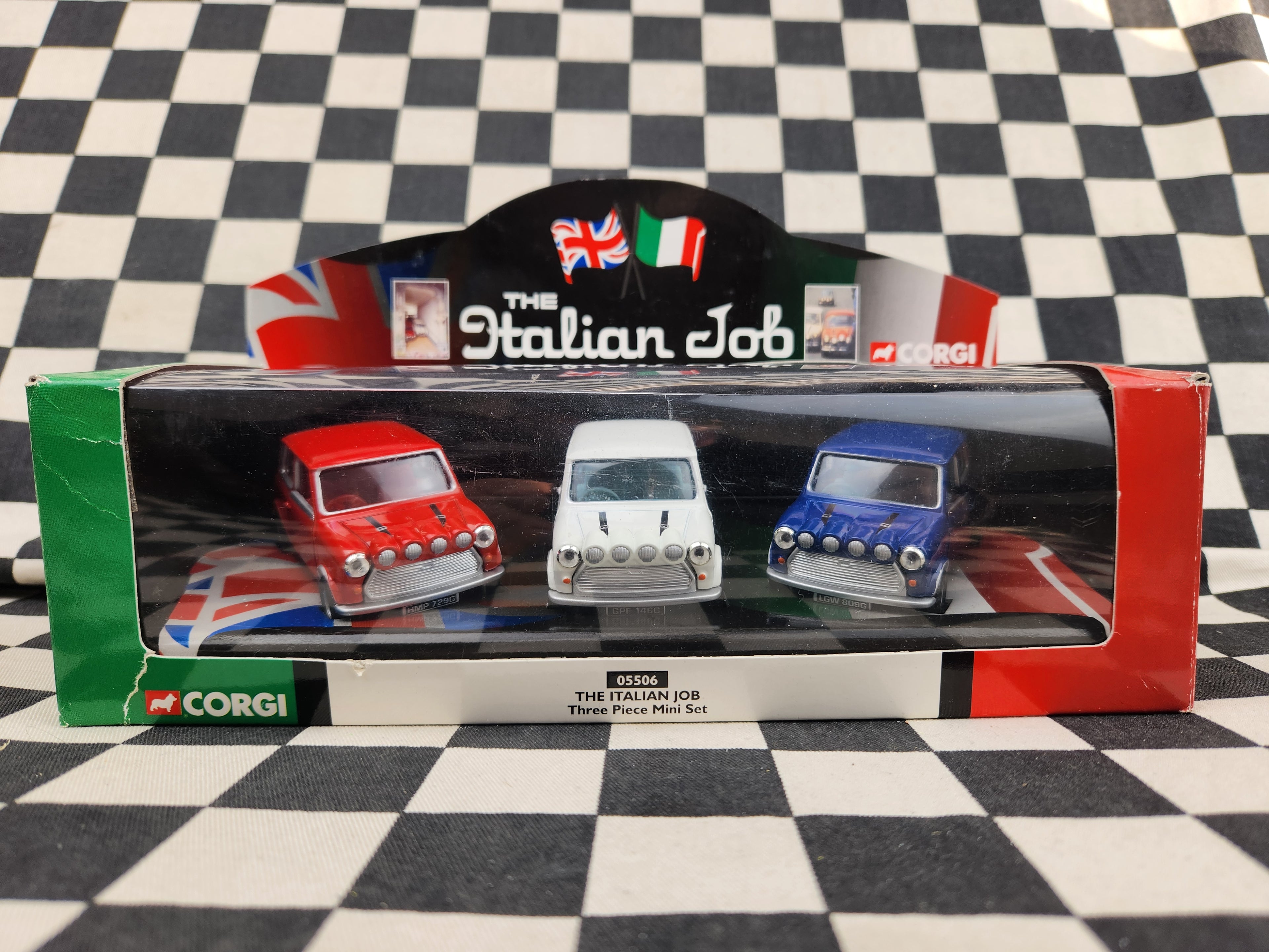 Corgi 1/43 The Italian Job Three Piece Mini Set Cooper S