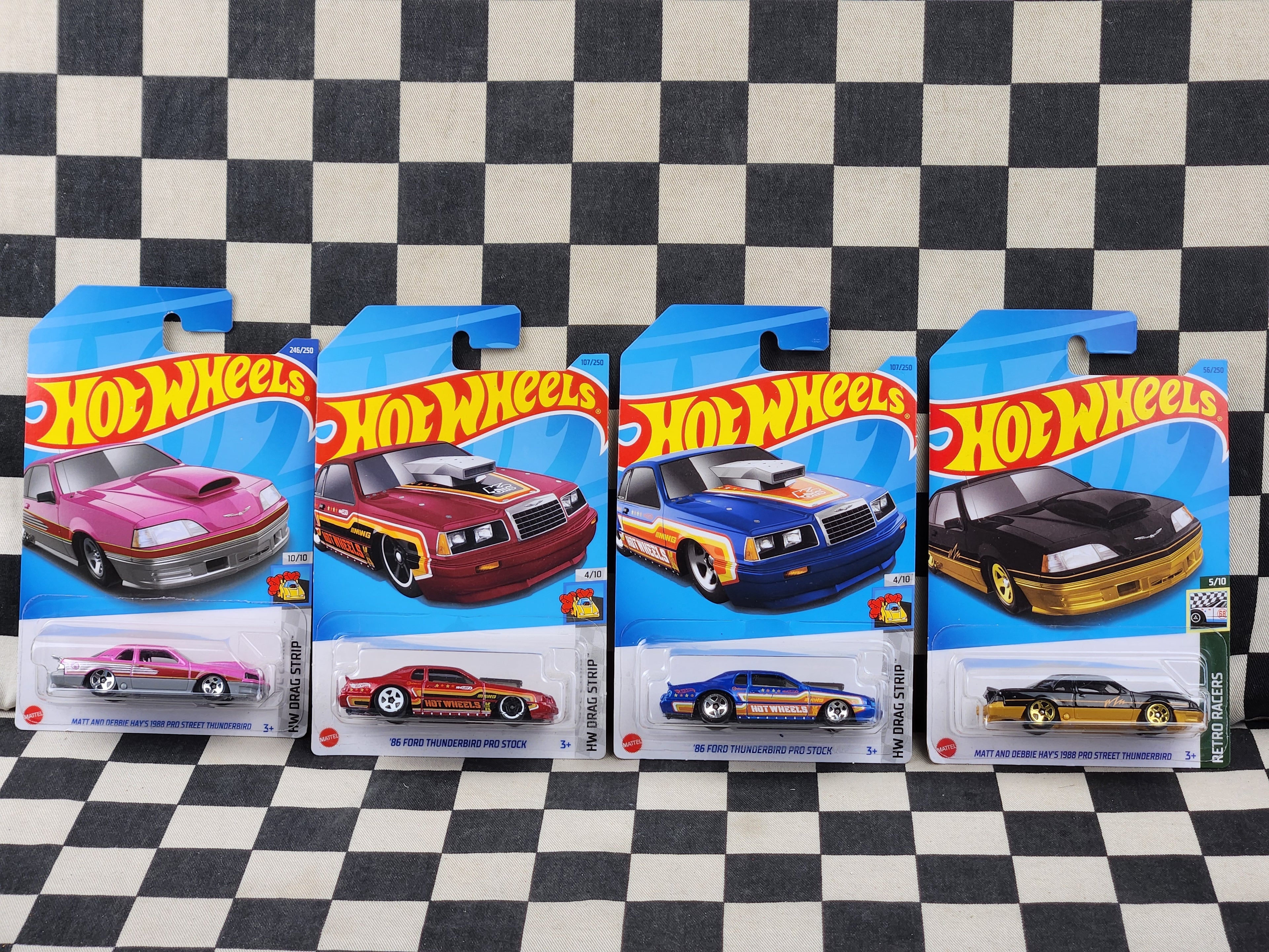 Hot Wheels Pro Street /Pro Stock Thunderbird your Choice of