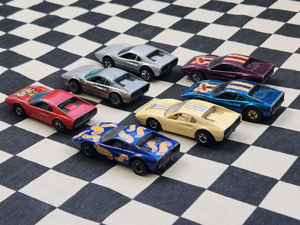 Vintage Loose Hot Wheels Ferrari 308 /Racebait 308/ Quick Trik Your Choice of
