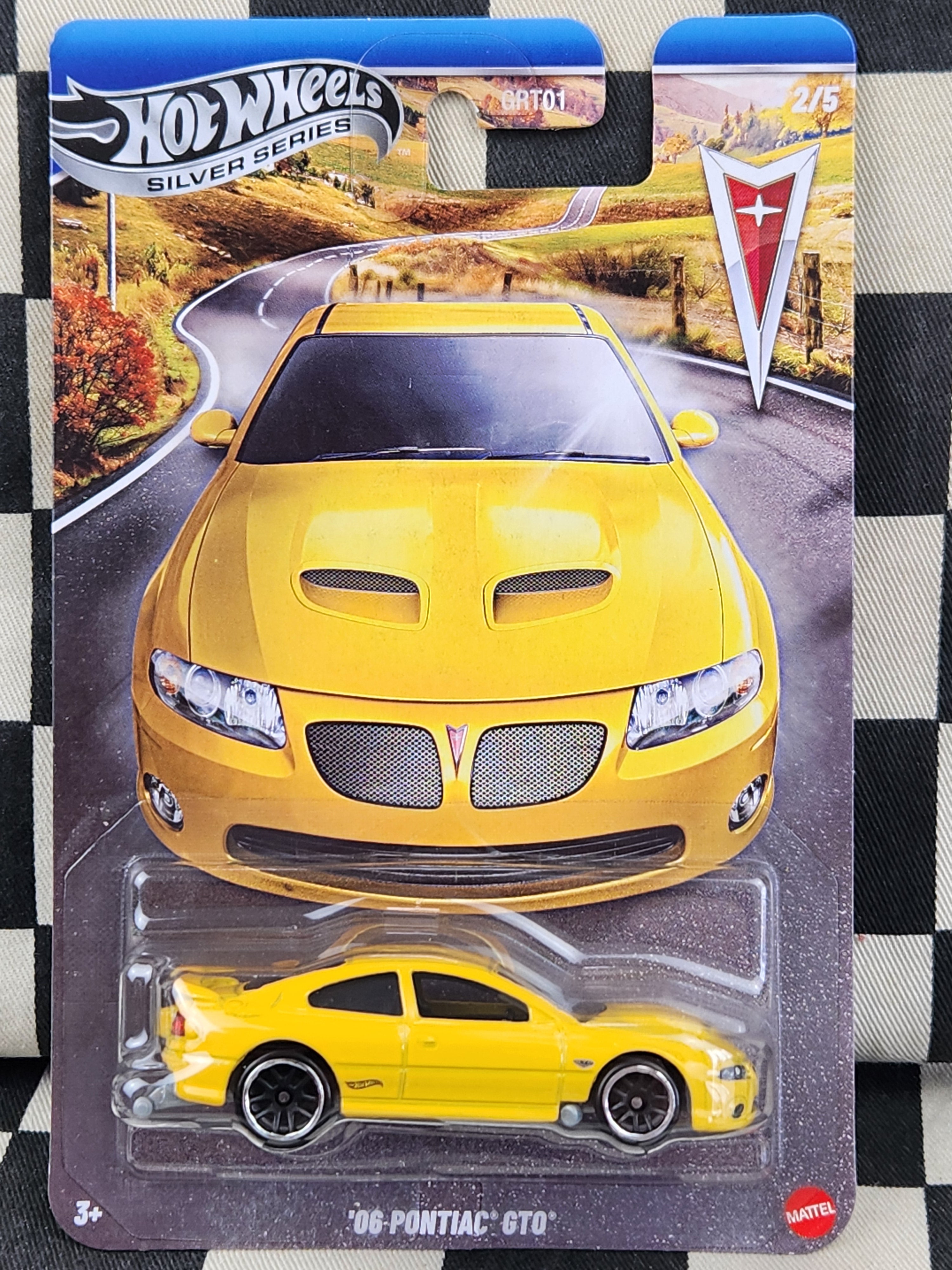 Hot Wheels Silver Series Pontiac 06 Pontiac GTO ( Holden CV8 Monaro)